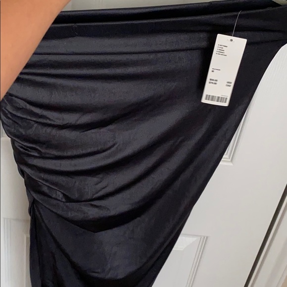 UO urban outfitters black ruched midi skirt - Picture 9 of 11